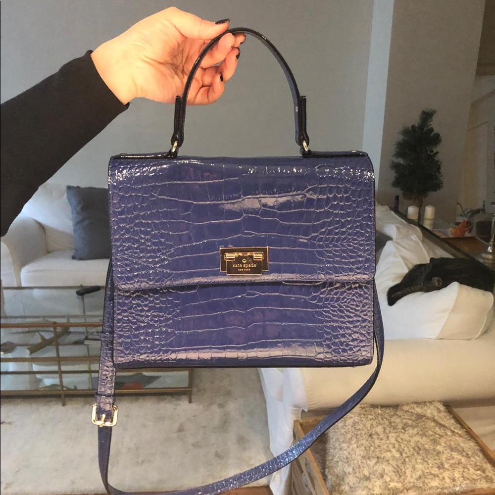 Kate Spade Knightsbridge Doris Croco SOLD ON M
